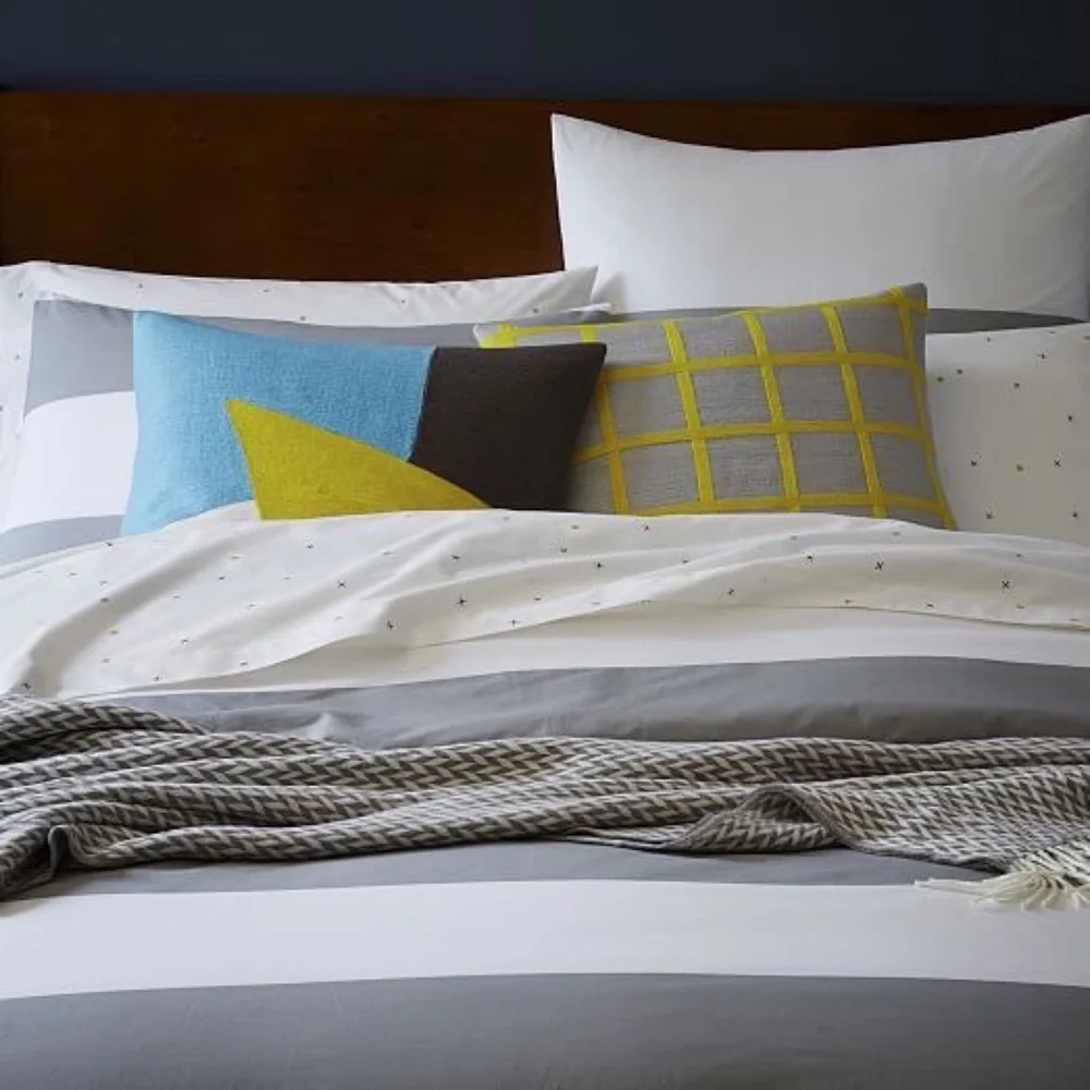 West Elm Warmest Throw Arrow Jacquard